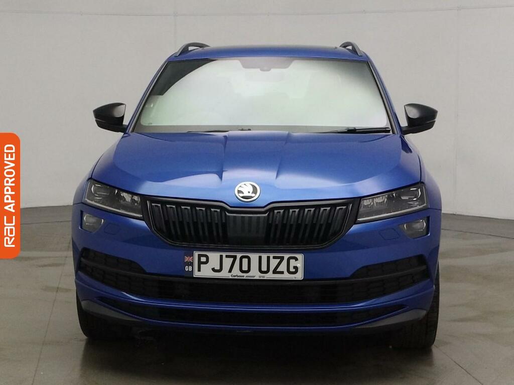 Skoda Karoq 1.5 Tsi Act Sportline Suv Dsg Euro 6 S PJ70UZG Blue #6