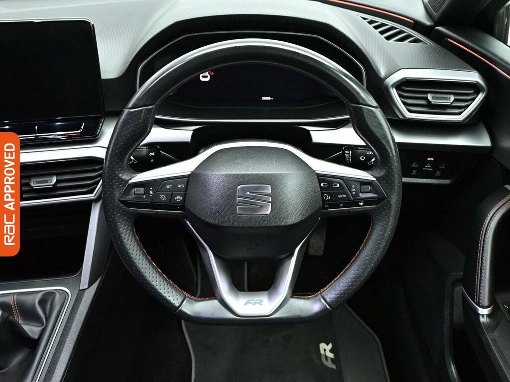 Seat Leon 1.5 Etsi 150 Fr Sport Dsg White #8