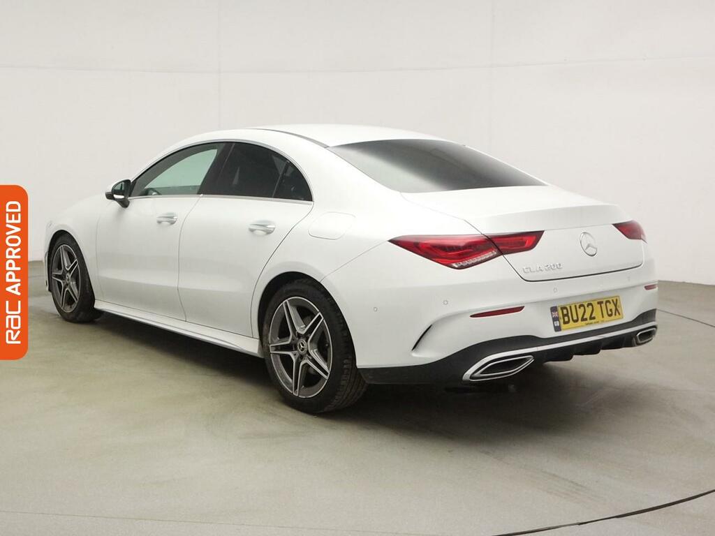 Mercedes-Benz CLA Class 1.3 Cla200 Amg Line Premium 2 Coupe 7 White #4