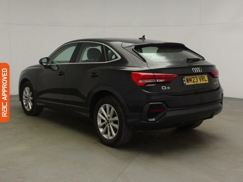 Audi Q3 1.5 Tfsi Cod 35 Sport Sportback S Troni WM23VRL Black #4