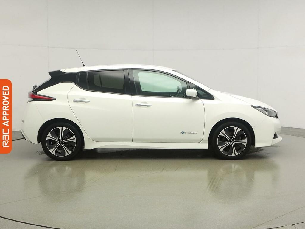 Nissan Leaf 40Kwh Tekna Hatchback 150 Ps White #5