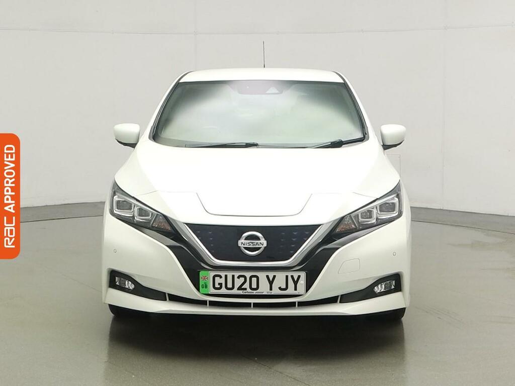 Nissan Leaf 40Kwh Tekna Hatchback 150 Ps White #6