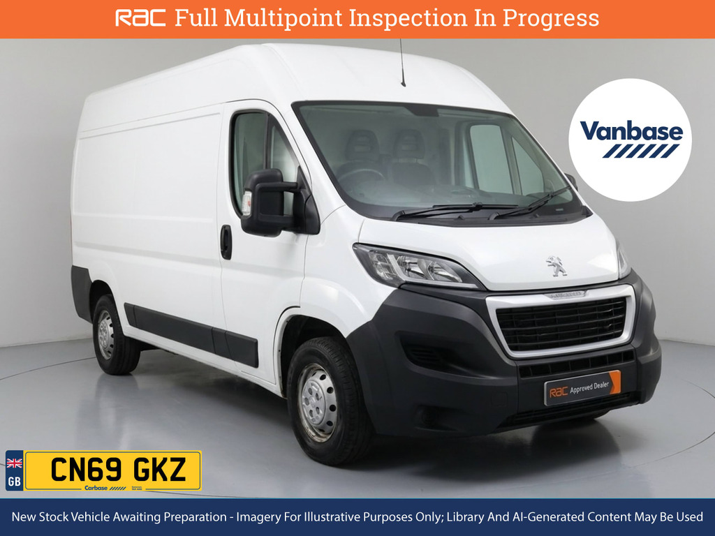Peugeot Boxer 2.2 Bluehdi 335 Professional Panel Van White