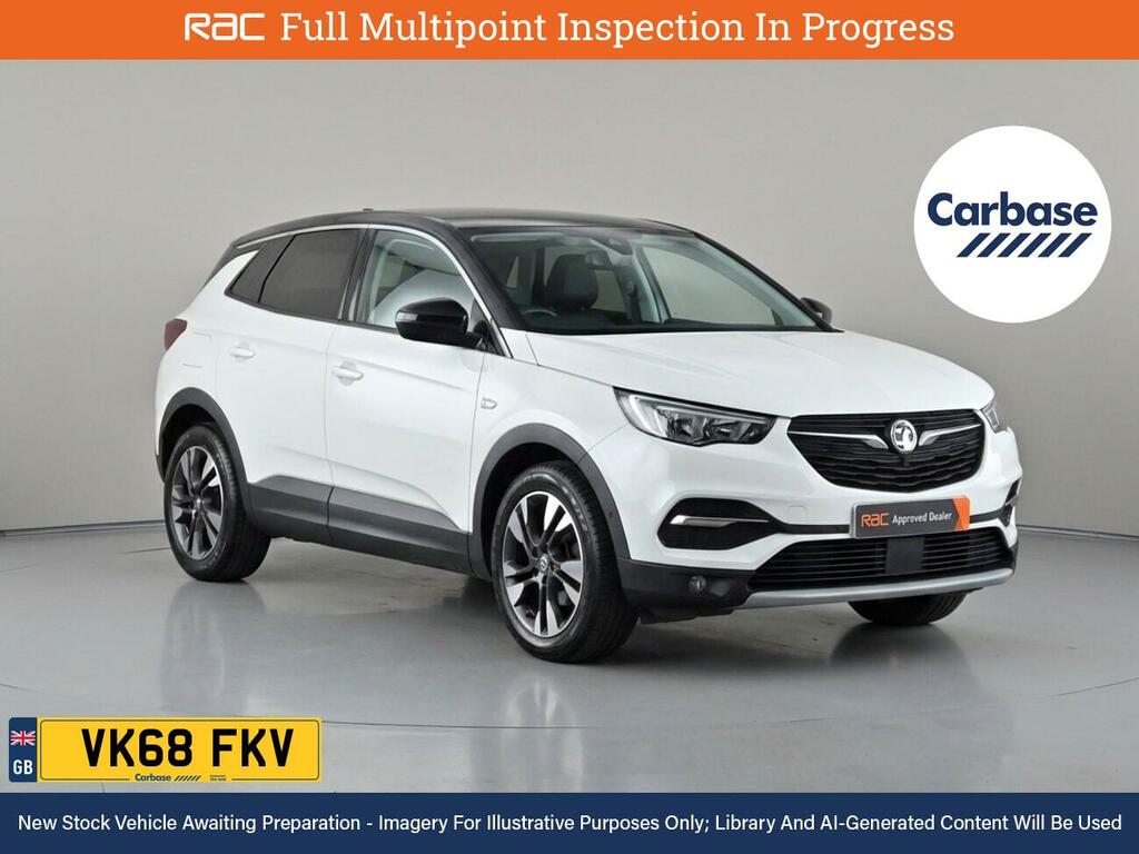 Vauxhall Grandland X 1.2 Turbo Sport Nav Suv Euro 6 White