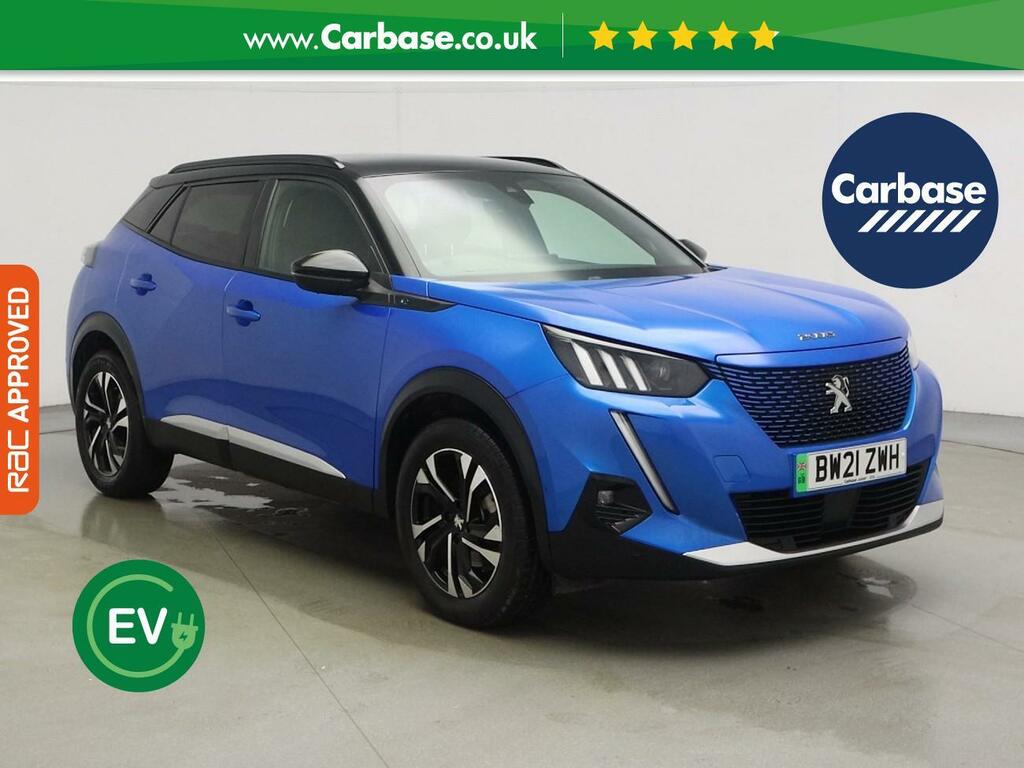 Peugeot e-2008 50Kwh Gt Suv 136 Ps Blue