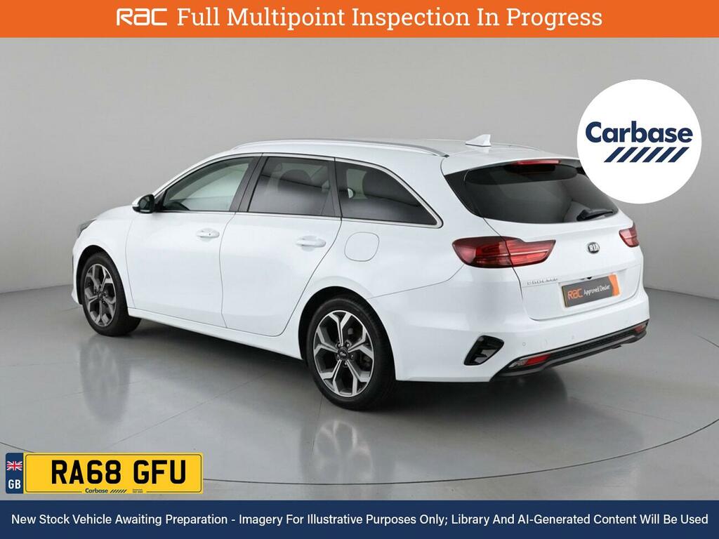 Kia Ceed 1.6 Crdi 3 Sportswagon Euro 6 S White #2