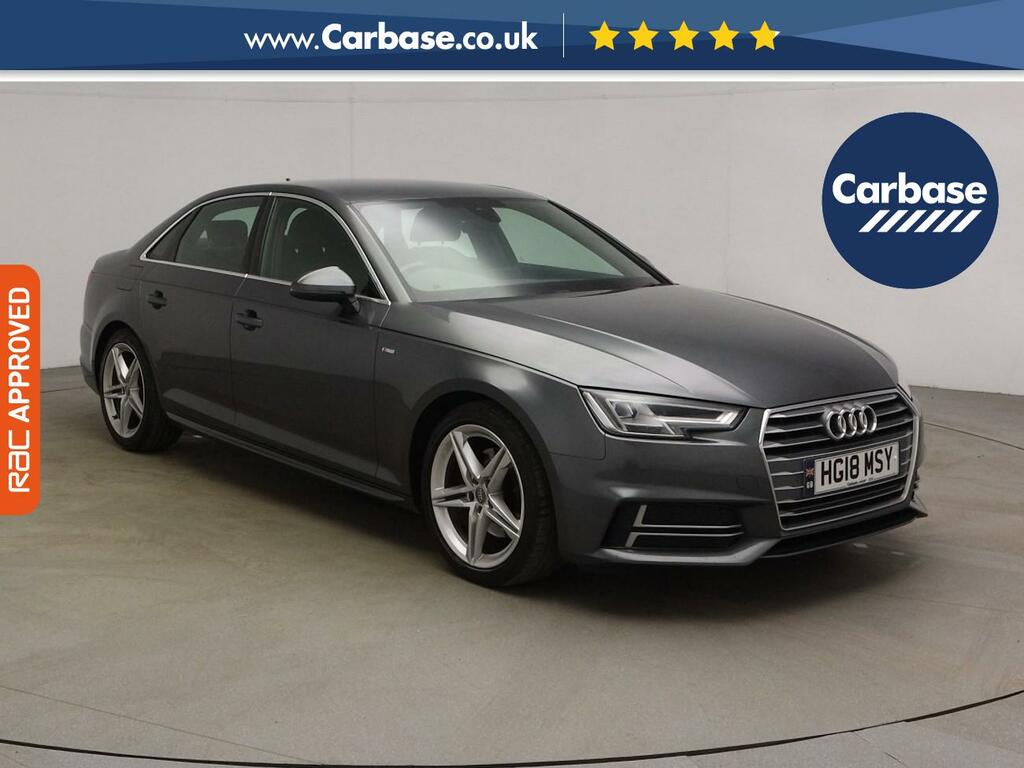 Audi A4 1.4 Tfsi S Line Saloon S Tronic Euro 6 HG18MSY Grey