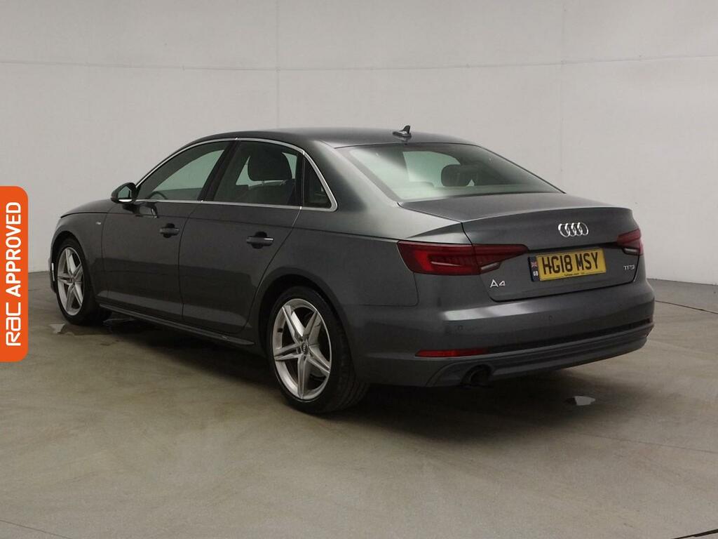 Audi A4 1.4 Tfsi S Line Saloon S Tronic Euro 6 HG18MSY Grey #4