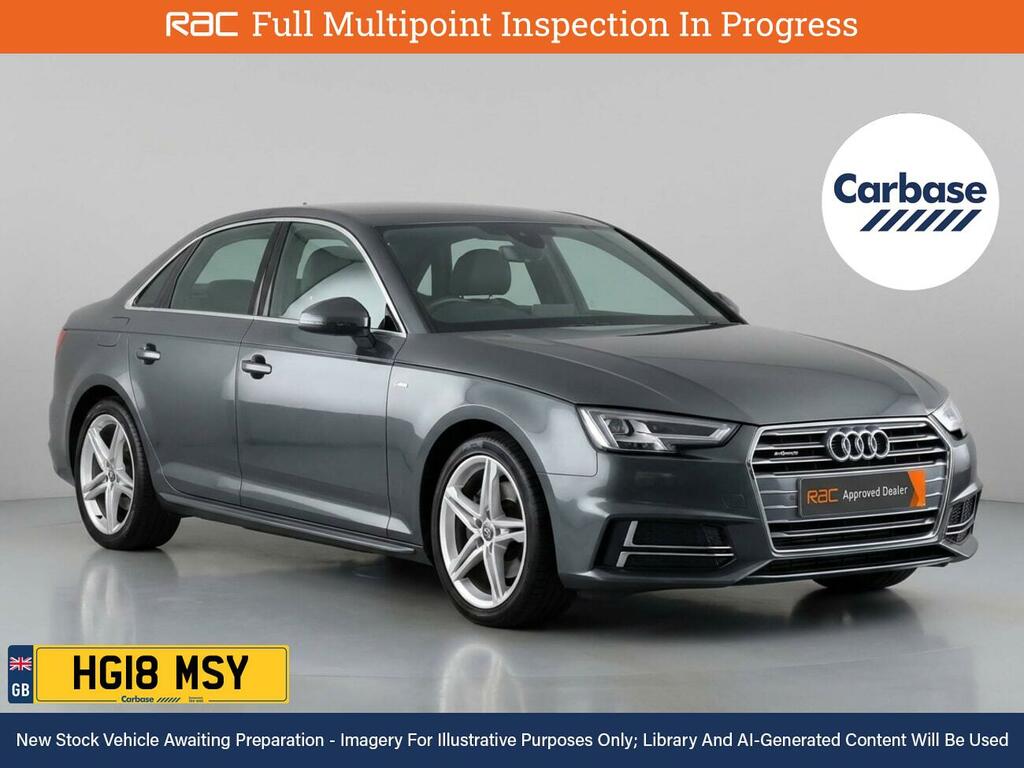 Audi A4 1.4 Tfsi S Line Saloon S Tronic Euro 6 Grey