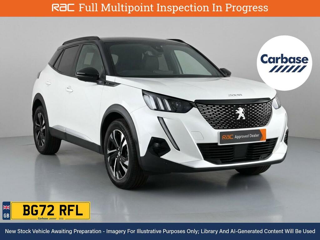 Peugeot e-2008 50Kwh Gt Suv 7Kw Charger 136 White