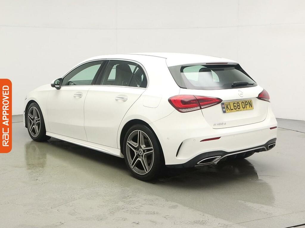 Mercedes-Benz A Class 1.5 A180d Amg Line Premium Hatchback White #4