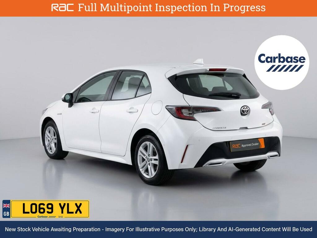 Toyota Corolla 1.8 Vvt-h Icon Tech Hatchback Hybrid Cv White