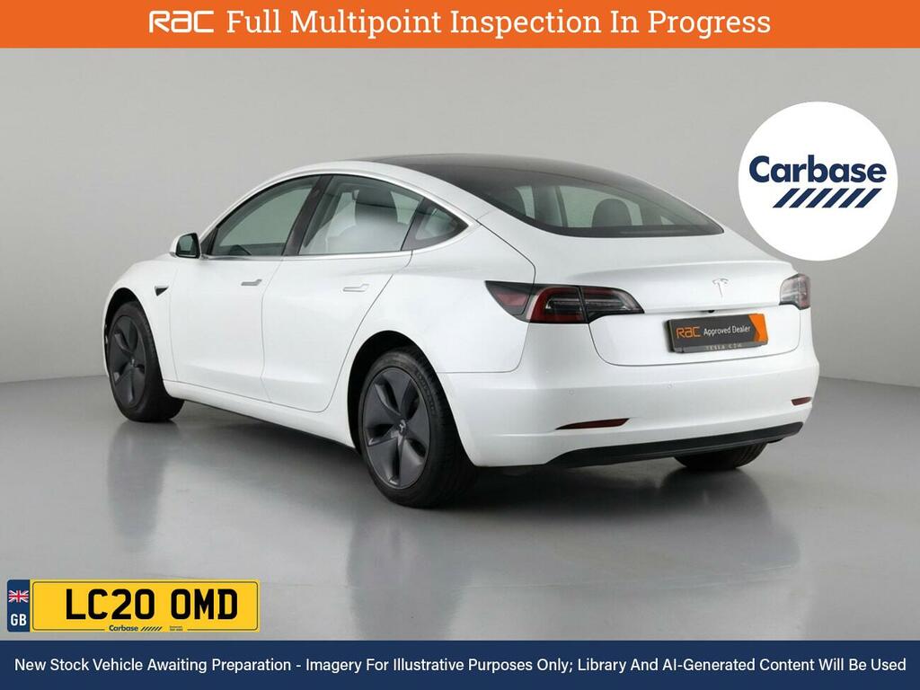 Tesla Model 3 Standard Range Plus Saloon Rwd White #2