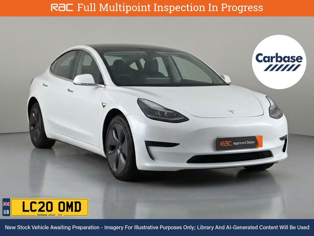 Tesla Model 3 Standard Range Plus Saloon Rwd White