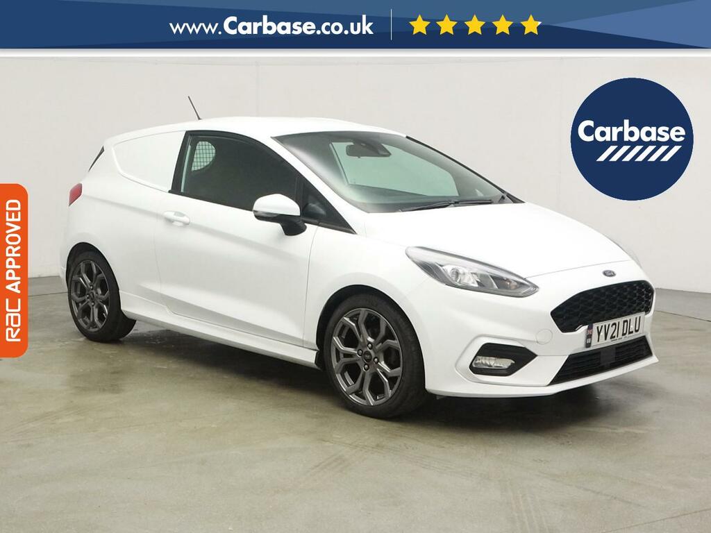 Ford Fiesta 1.0T Ecoboost Mhev Sport Car Derived Van Petro White