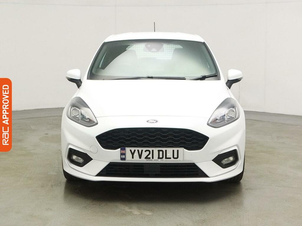 Ford Fiesta 1.0T Ecoboost Mhev Sport Car Derived Van Petro White #6
