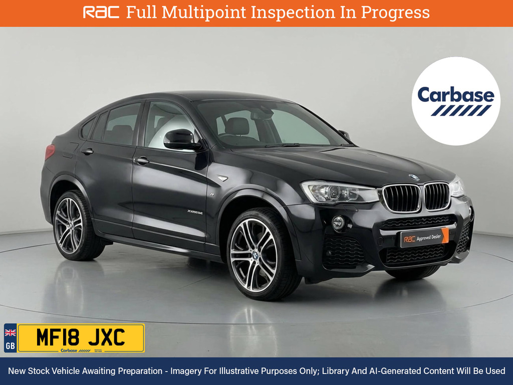BMW X4 2.0 20D M Sport Suv Xdrive Euro 6 Black