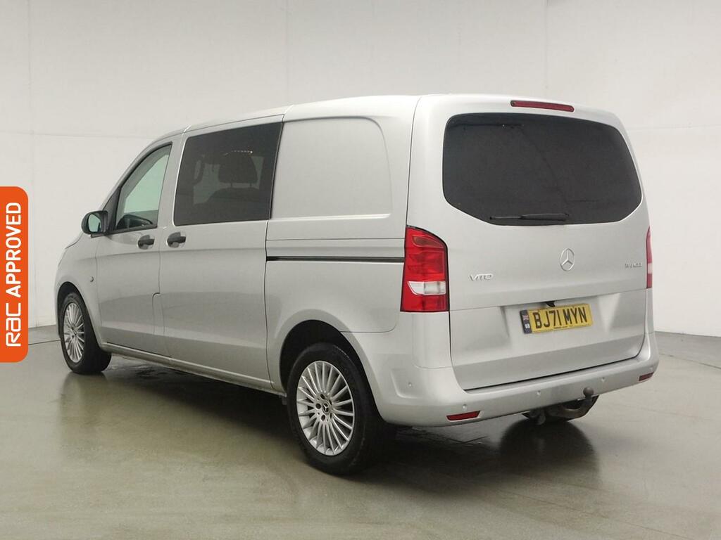 Mercedes-Benz Vito 2.0 114 Cdi Premium Crew Van Double Cab Silver #5