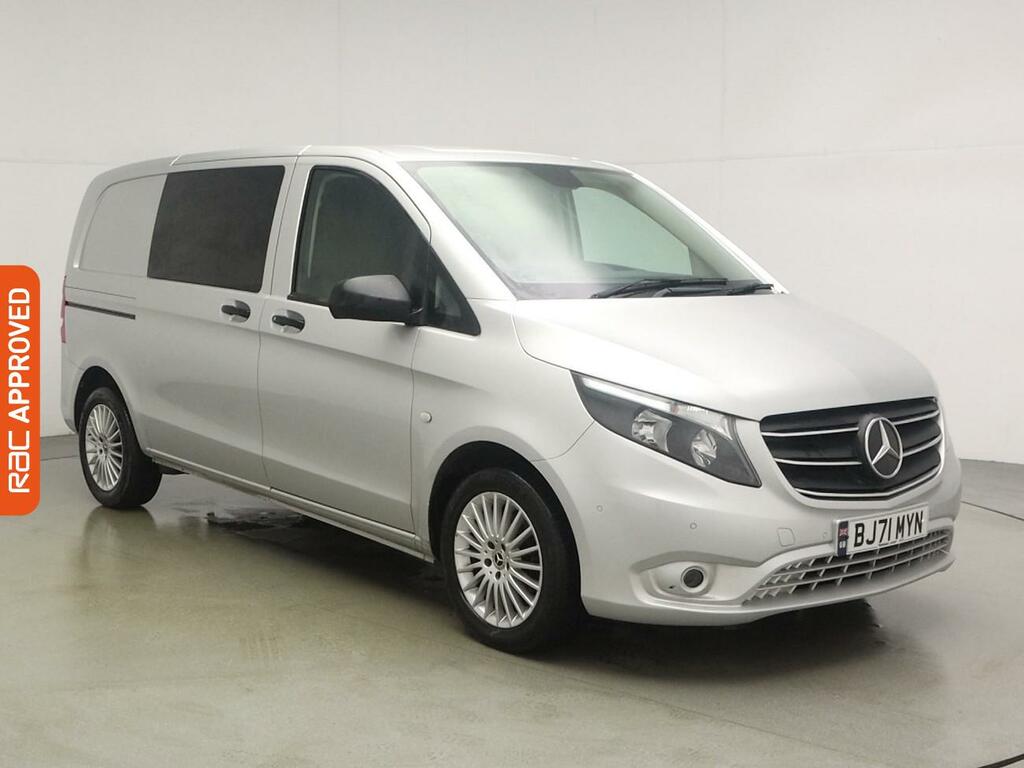 Mercedes-Benz Vito 2.0 114 Cdi Premium Crew Van Double Cab Silver #4