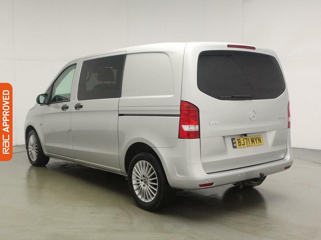 Mercedes-Benz Vito 2.0 114 Cdi Premium Crew Van Double Cab BJ71MYN Silver #5
