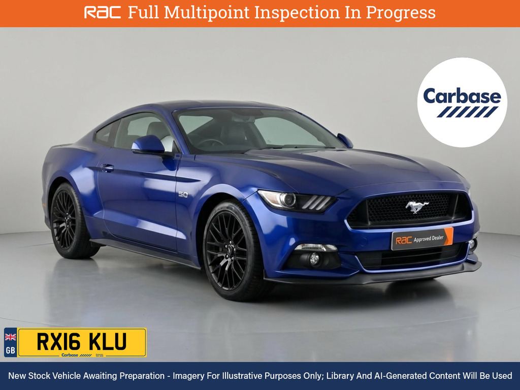 Ford Mustang 5.0 V8 Gt Fastback Selshift Euro 6 416 Blue