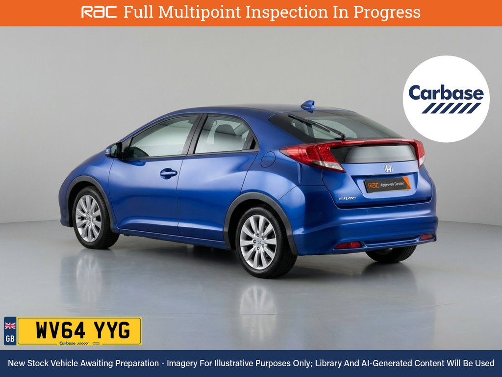 Honda Civic 1.8 I-vtec Ex Gt Hatchback Euro Blue #2
