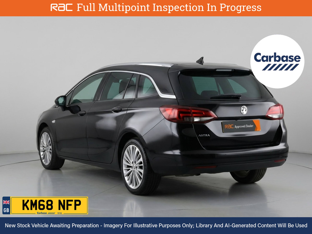 Vauxhall Astra 1.4I Turbo Gpf Elite Nav Sports Tourer Black