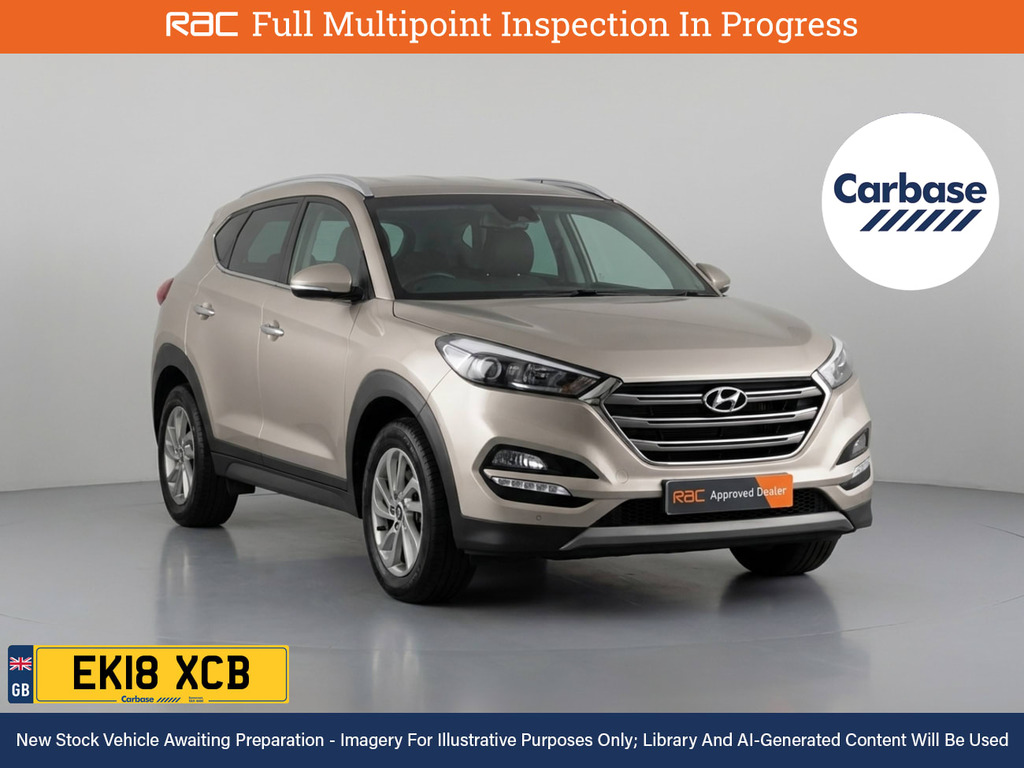 Hyundai Tucson 1.6 Gdi Blue Drive Se Nav Suv Eu White