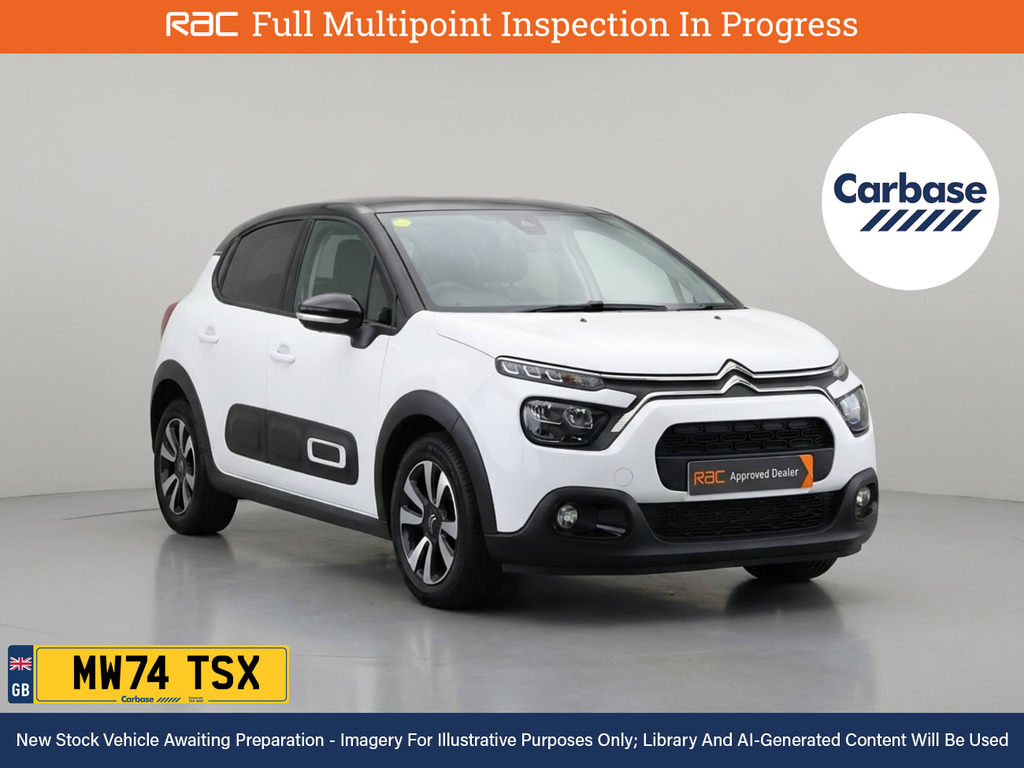 Citroen C3 1.2 Puretech Plus Hatchback Euro White