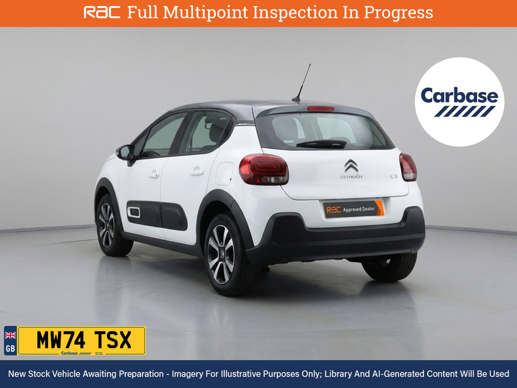 Citroen C3 1.2 Puretech Plus Hatchback Euro White #2
