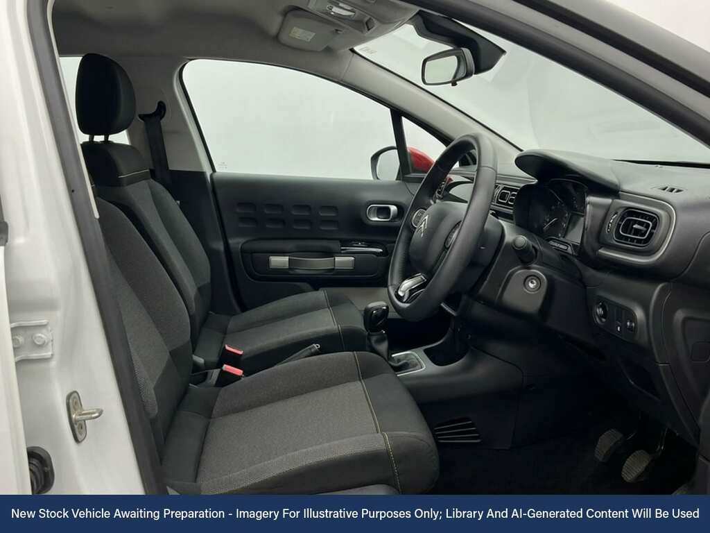 Citroen C3 1.2 Puretech Plus Hatchback Euro White #3