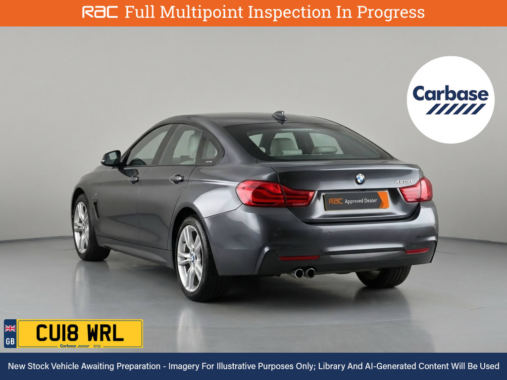 BMW 4 Series Gran Coupe 2.0 420I M Sport Hatchback Euro 6 Grey #2