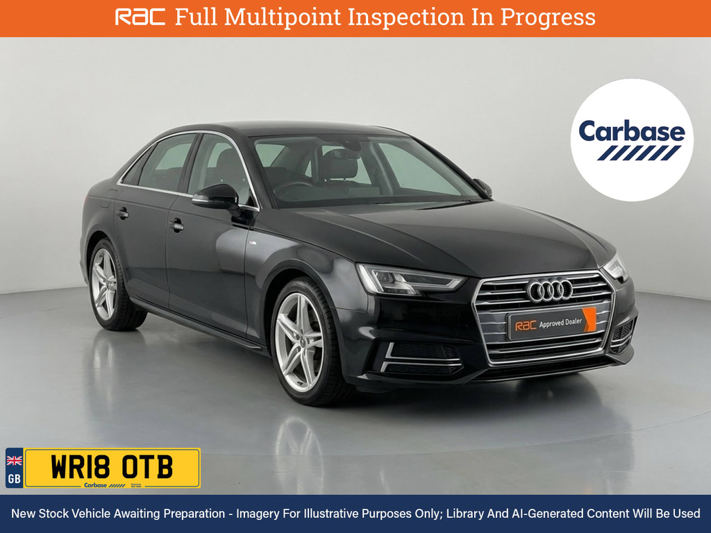 Audi A4 1.4 Tfsi S Line Saloon S Tronic Euro 6 Black