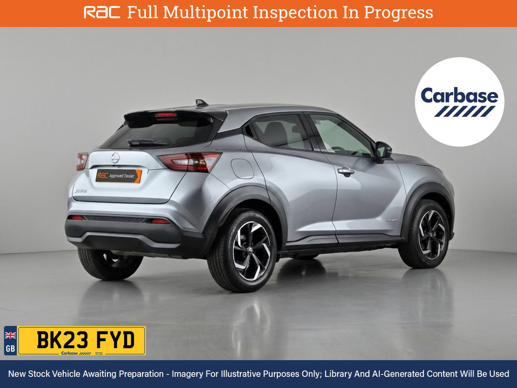 Nissan Juke 1.6 N-connecta Suv Hybrid Euro 6 BK23FYD Grey #2