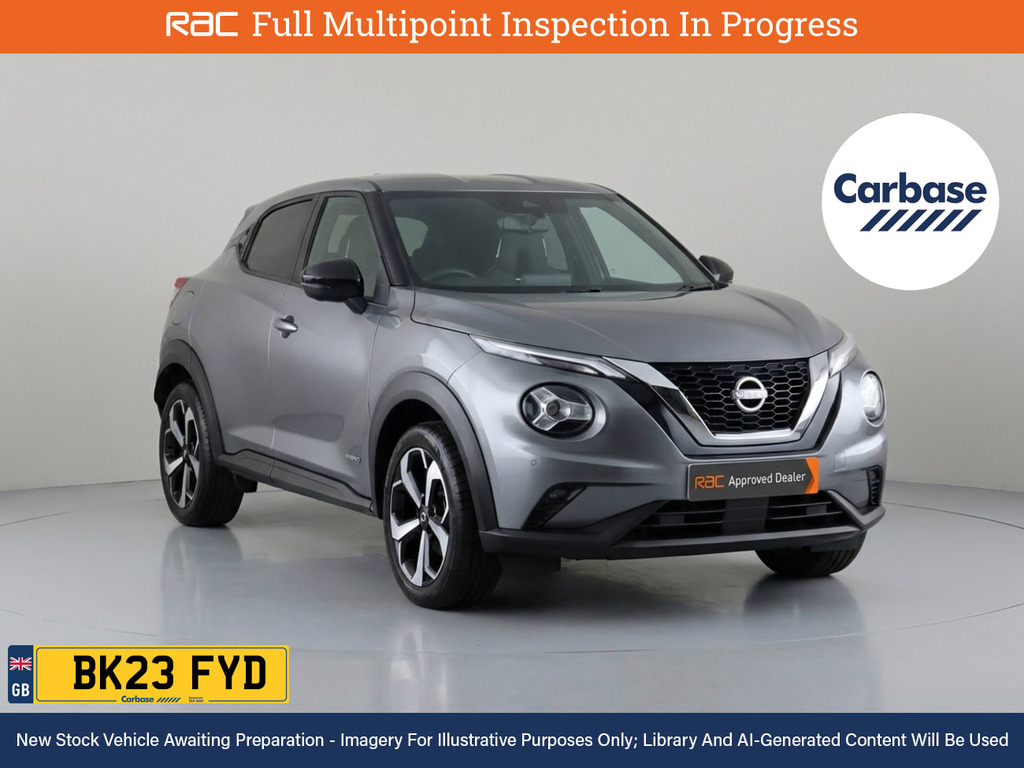 Nissan Juke 1.6 N-connecta Suv Hybrid Euro 6 Grey