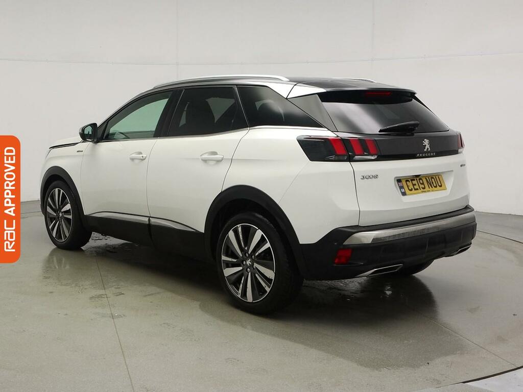 Peugeot 3008 1.5 Bluehdi Gt Line Premium Suv Eat Eur White #4