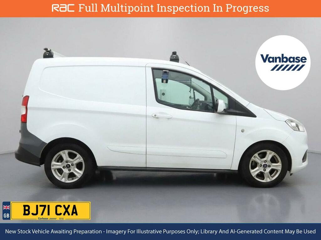 Ford Transit Courier 1.5 Tdci Limited Panel Van L1 Eu White #4