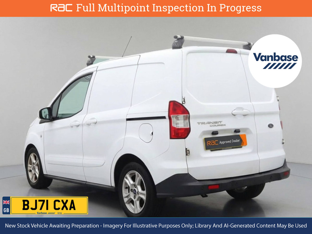 Ford Transit Courier 1.5 Tdci Limited Panel Van L1 Eu White #2