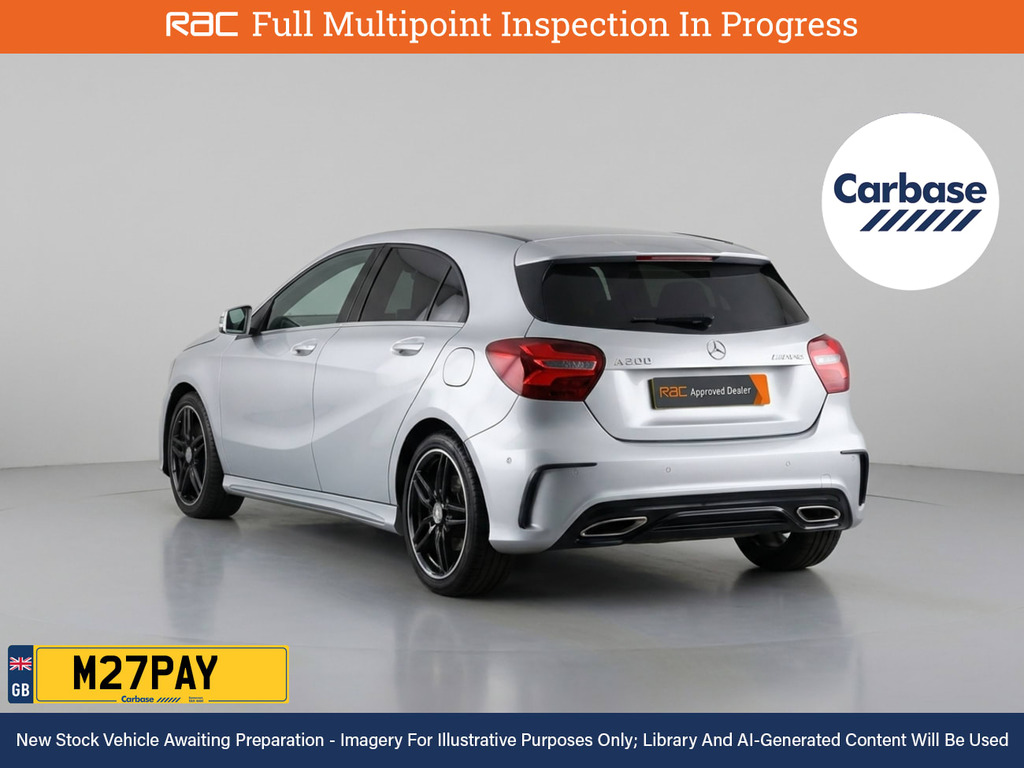 Mercedes-Benz A Class A Class 2.1 A200d Amg Line Executive Euro 6 Ss Black #1