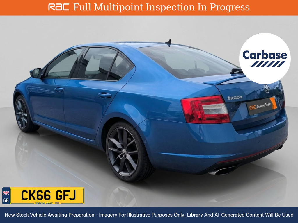 Skoda Octavia 2.0 Tfsi Vrs Hatchback Dsg Euro 6 Ss Blue #2