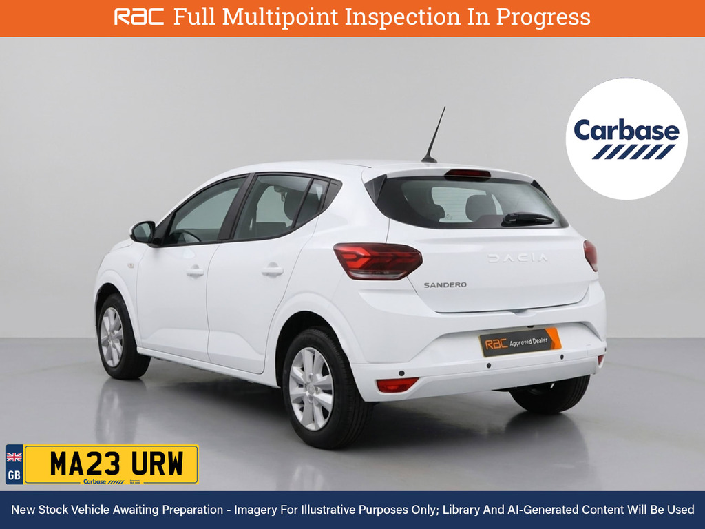 Dacia Sandero 1.0 Tce Expression Hatchback Cvt Euro 6 White #2