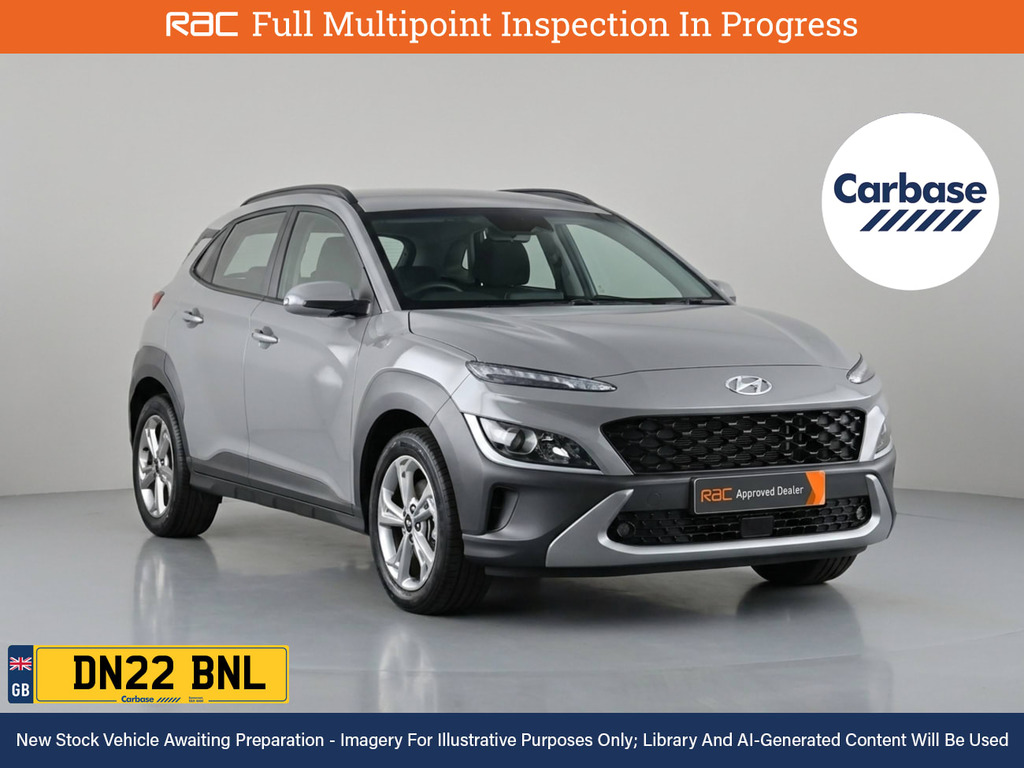 Hyundai Kona 1.0 T-gdi Mhev Se Connect Suv Hybrid Ma Grey