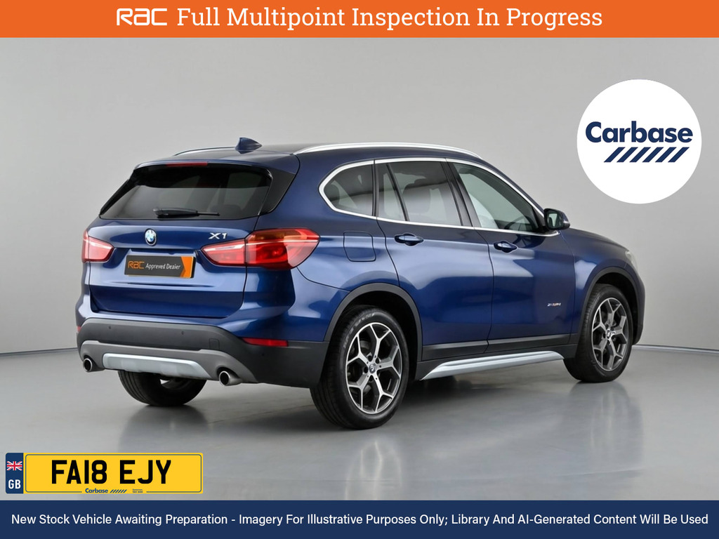 BMW X1 Xdrive20i Xline Blue #2