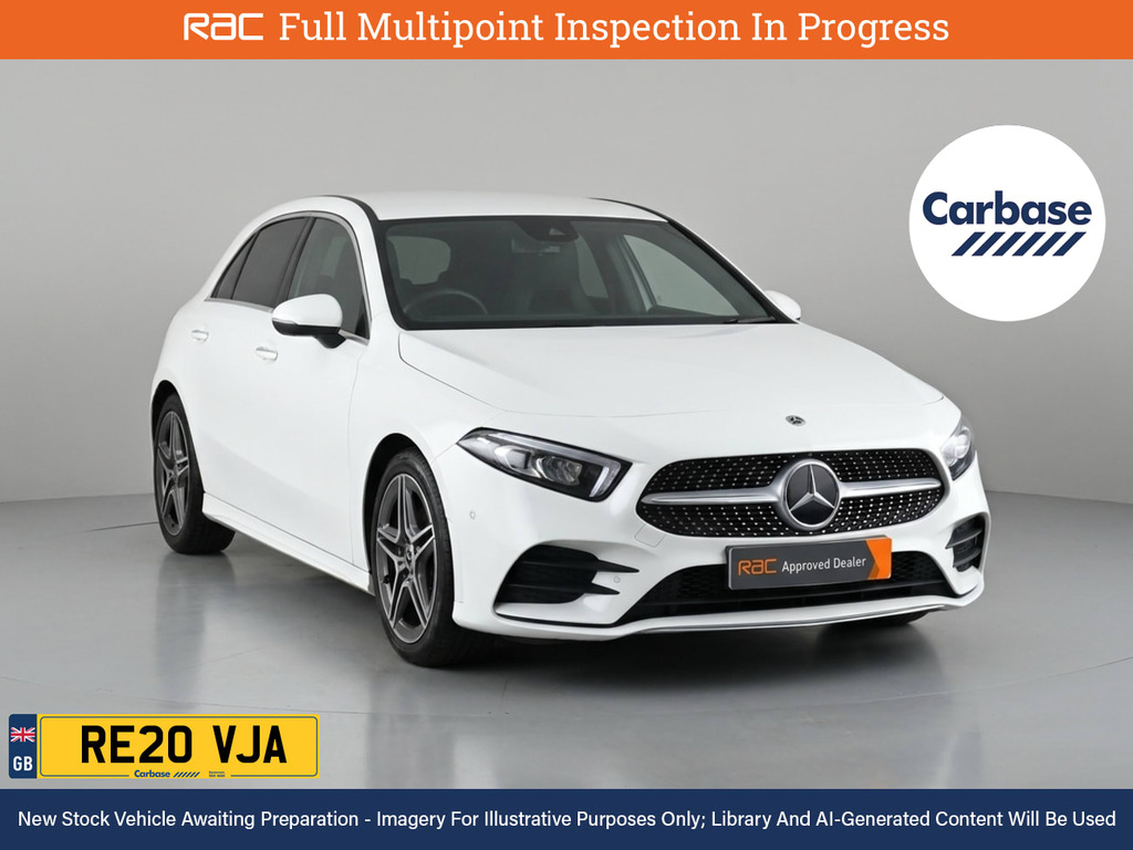 Mercedes-Benz A Class 1.5 A180d Amg Line Executive Hatchback Diese WV20LMX Silver #1