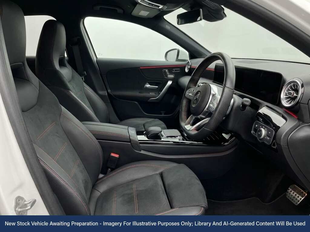 Mercedes-Benz A Class 1.5 A180d Amg Line Executive Hatchback Diese WV20LMX Silver #3