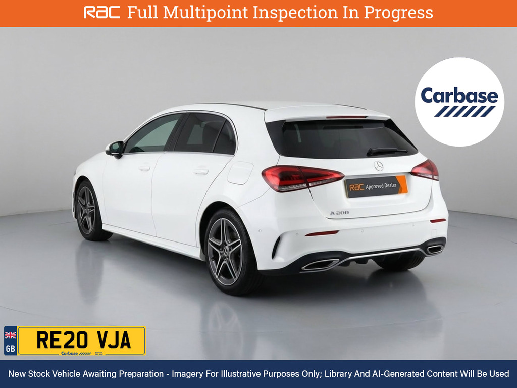 Mercedes-Benz A Class 1.5 A180d Amg Line Executive Hatchback Diese WV20LMX Silver #2