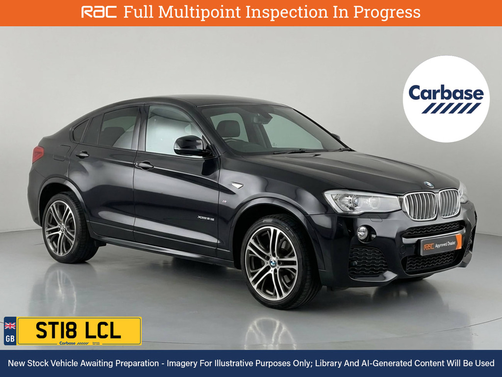 BMW X4 3.0 35D M Sport Suv Xdrive Euro 6 Black