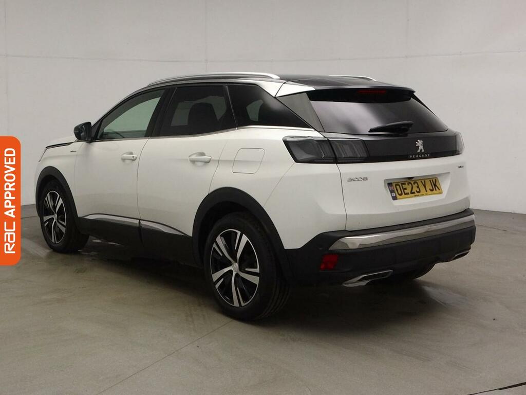 Peugeot 3008 1.6 13.2Kwh Gt Suv Plug-in Hybrid E-eat White #4