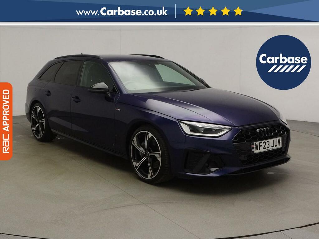 Audi A4 Avant 2.0 Tfsi 40 Black Edition Estate S Tron Blue