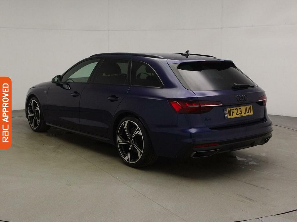 Audi A4 Avant 2.0 Tfsi 40 Black Edition Estate S Tron Blue #4